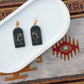 Clay Earrings - Balkan Woman